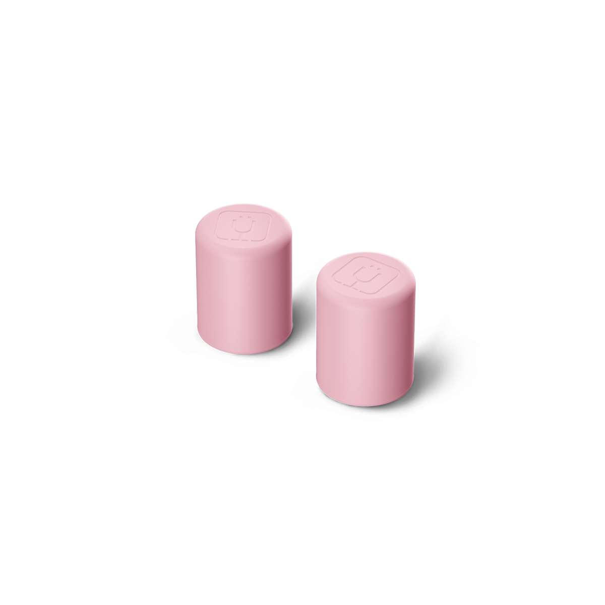 Magnetic straw cover petal pink - US 41048