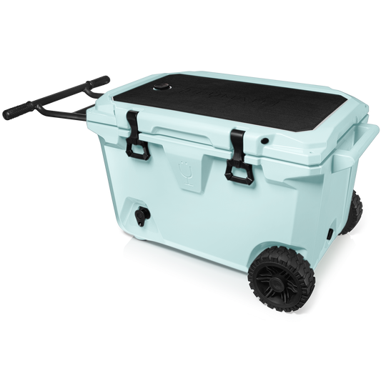 Brutank 55 quart rolling cooler blue agave - US 29888