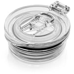 Champagne flute straw lid - US 21911
