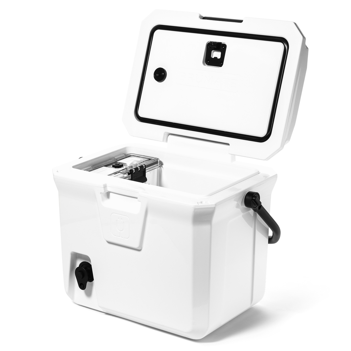 Brutank 20 quart easy carry cooler ice white - US 76880