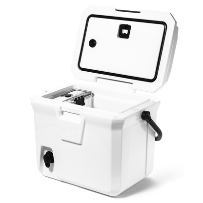 Brutank 20 quart easy carry cooler ice white - US 76880
