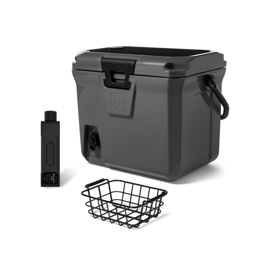 Brutank 20 quart grab go cooler bundle charcoal - US 50752