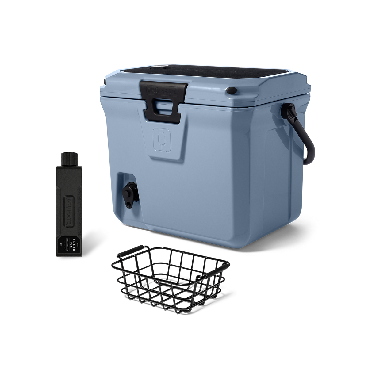 Brutank 20 quart grab go cooler bundle denim - US 51488