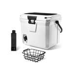 Brutank 20 quart grab go cooler bundle ice white - US 18729
