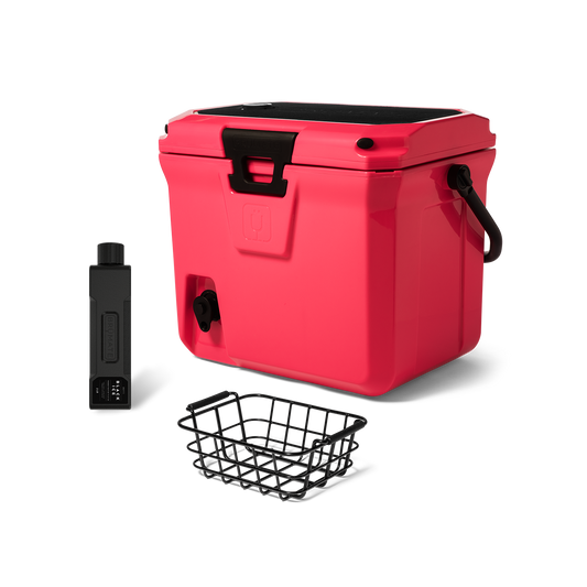 Brutank 20 quart grab go cooler bundle neon pink - US 42063