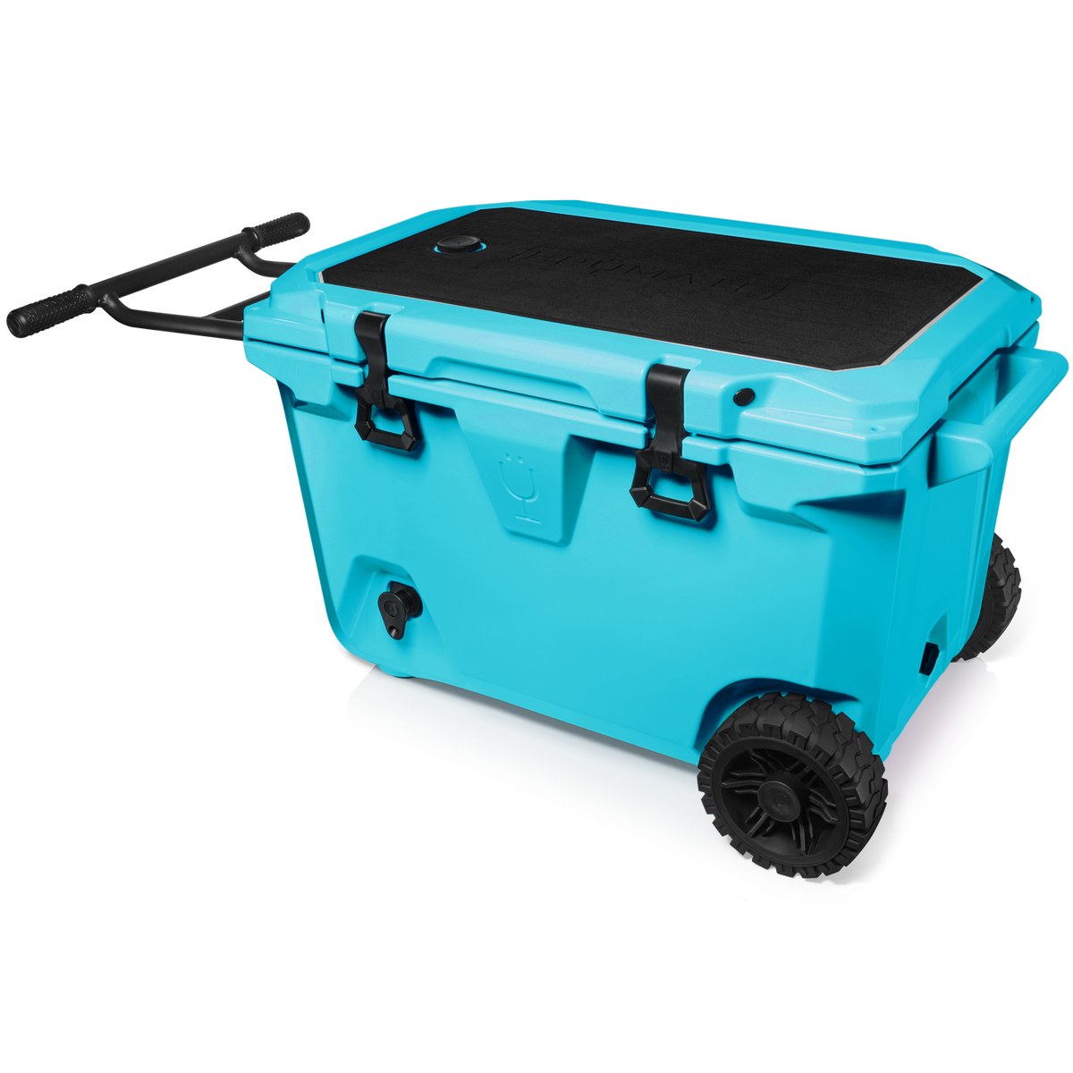 Brutank 55 quart rolling cooler electric blue - US 02032