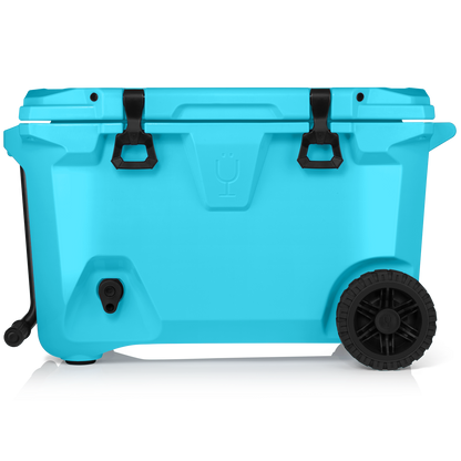 Brutank 55 quart rolling cooler electric blue - US 02032