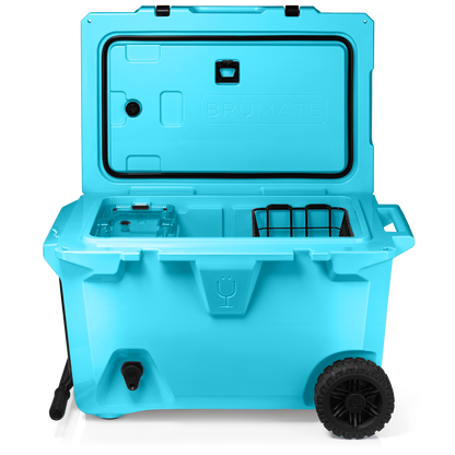 Brutank 55 quart rolling cooler electric blue - US 02032