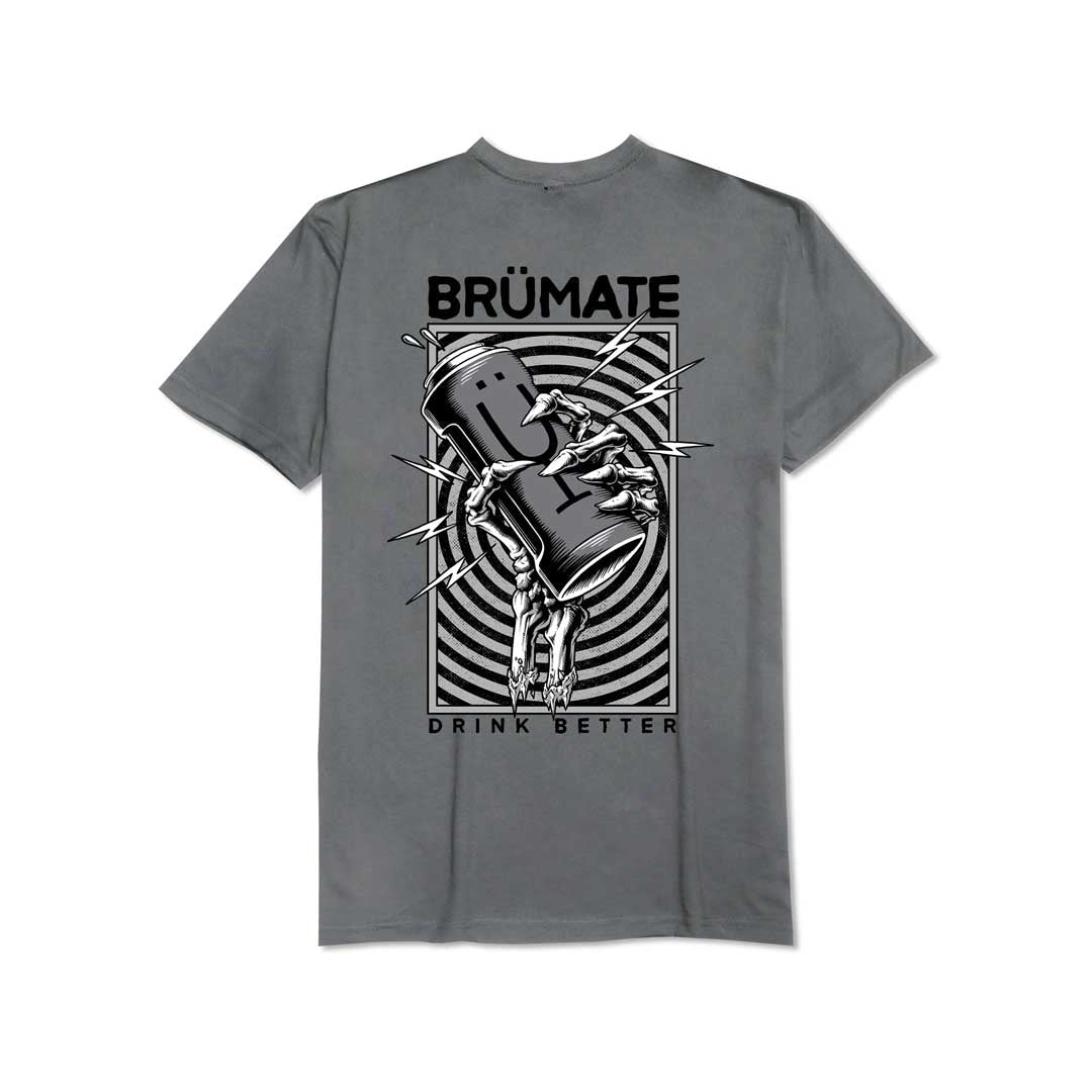 Brumate hand me a bru gray tee - US 47234
