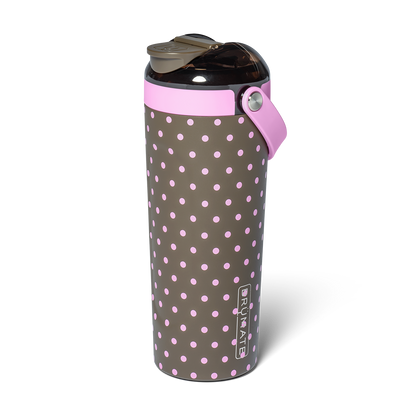 Multishaker 25oz mocha dot - US 06933