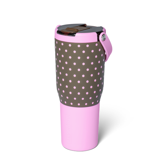Resa flip 35oz mocha dot - US 50123
