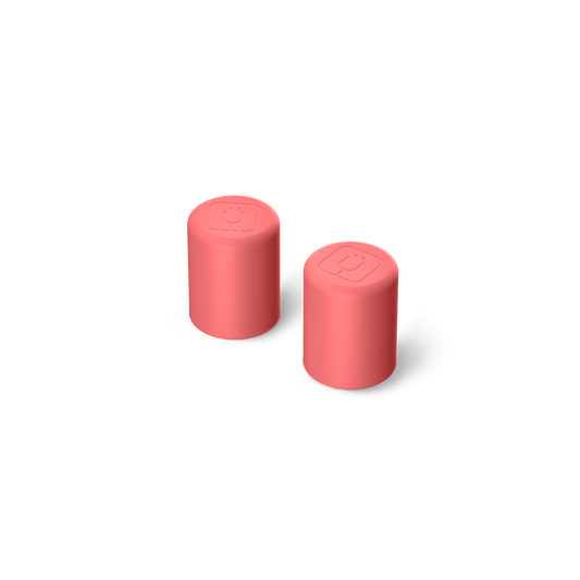 Magnetic straw cover cascading florals - US 08732