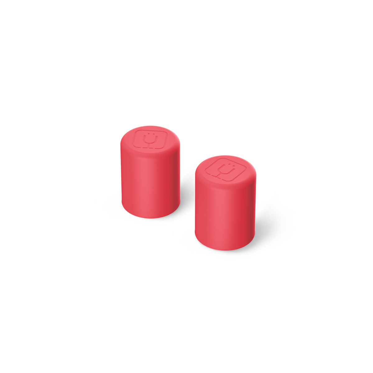 Magnetic straw cover coral - US 94553