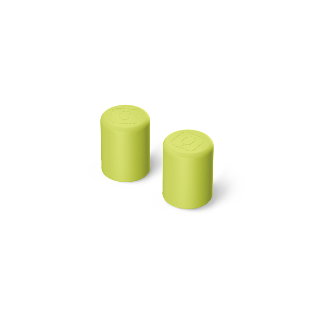 Magnetic straw cover lemon lime - US 01521