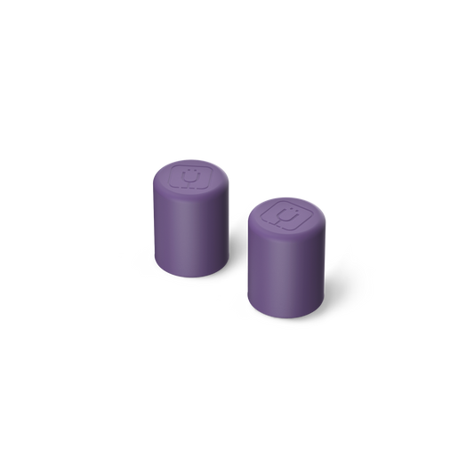 Magnetic straw cover dark aura - US 93150