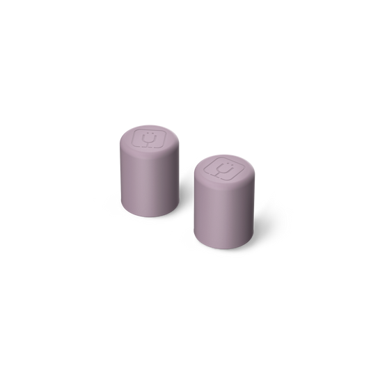 Magnetic straw cover lilac dusk - US 70277