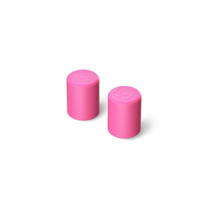 Magnetic straw cover neon pink - US 55009