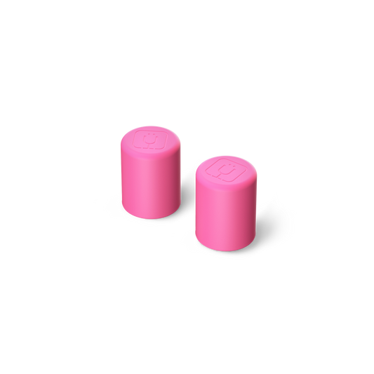 Magnetic straw cover neon pink - US 55009