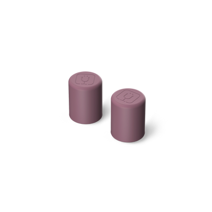 Magnetic straw cover rose taupe - US 75496