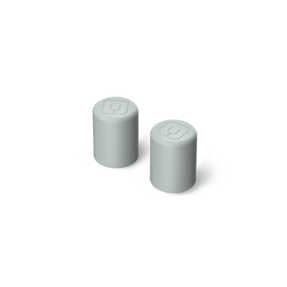 Magnetic straw cover sage - US 36253