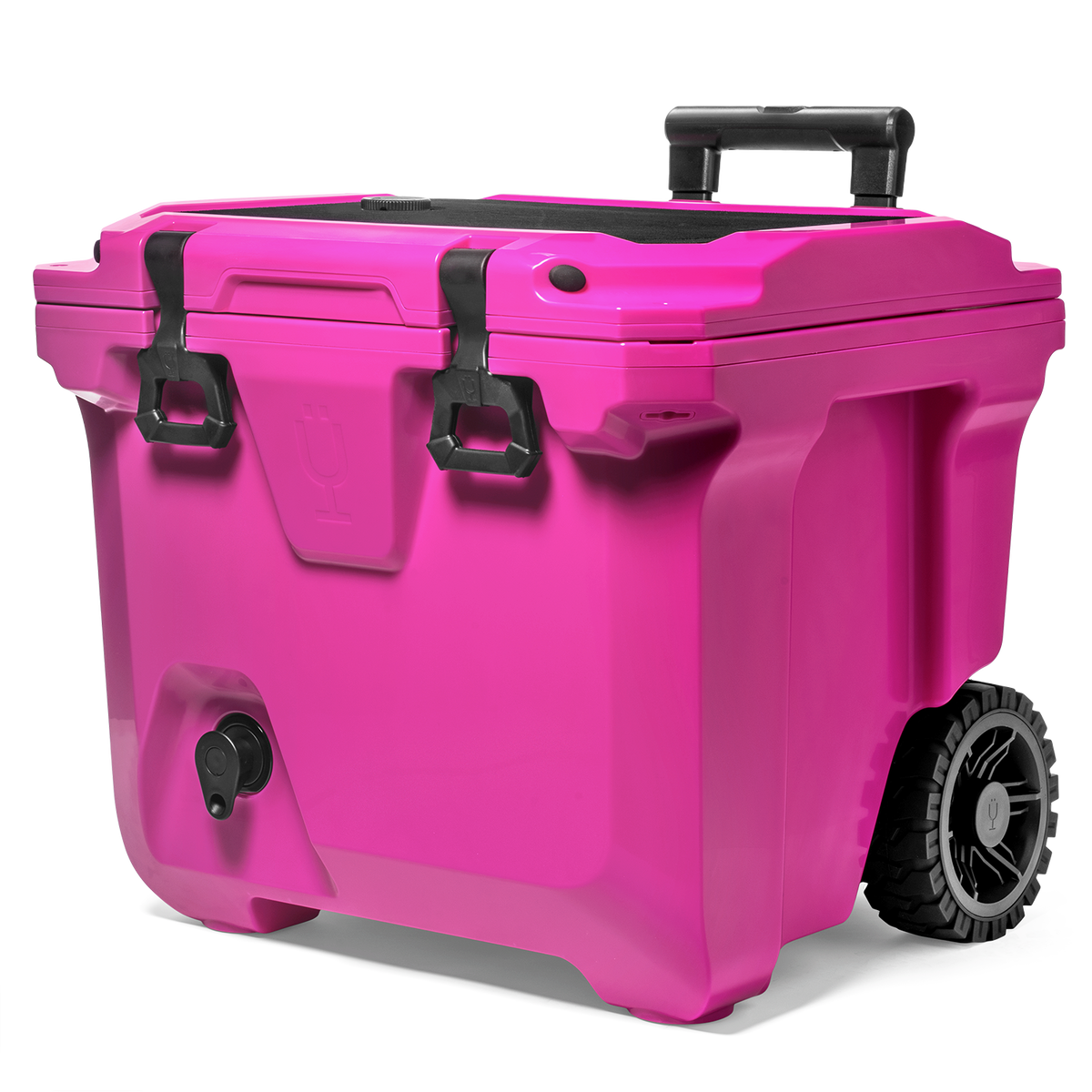 Brutank 35 quart rolling cooler vivid magenta - US 00939