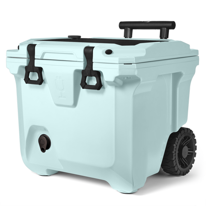 Brutank 35 quart rolling cooler blue agave - US 82007