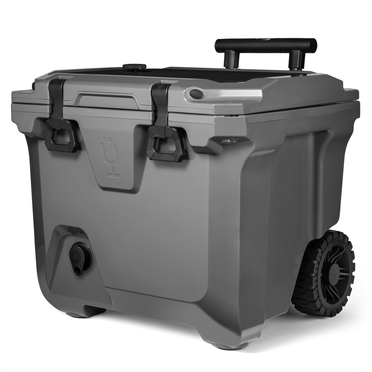 Brutank 35 quart rolling cooler charcoal - US 34334