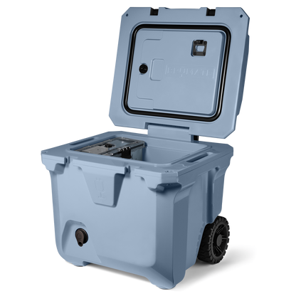 Brutank 35 quart rolling cooler denim - US 12457