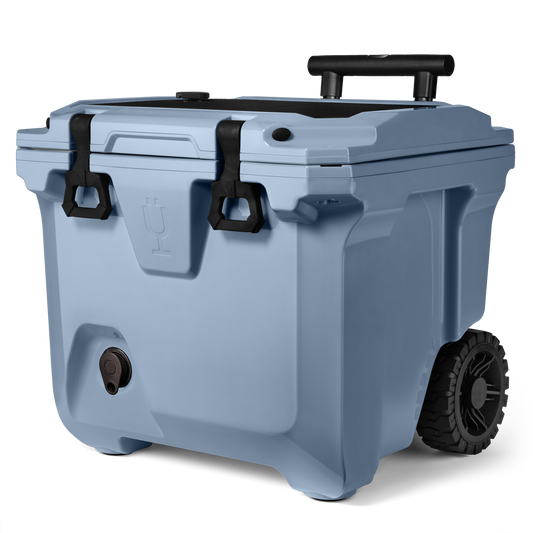 Brutank 35 quart rolling cooler denim - US 12457