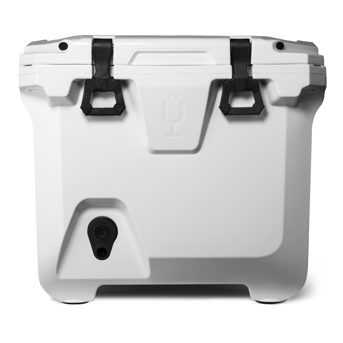 Brutank 35 quart rolling cooler ice white - US 24442