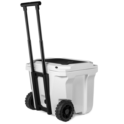 Brutank 35 quart rolling cooler ice white - US 24442