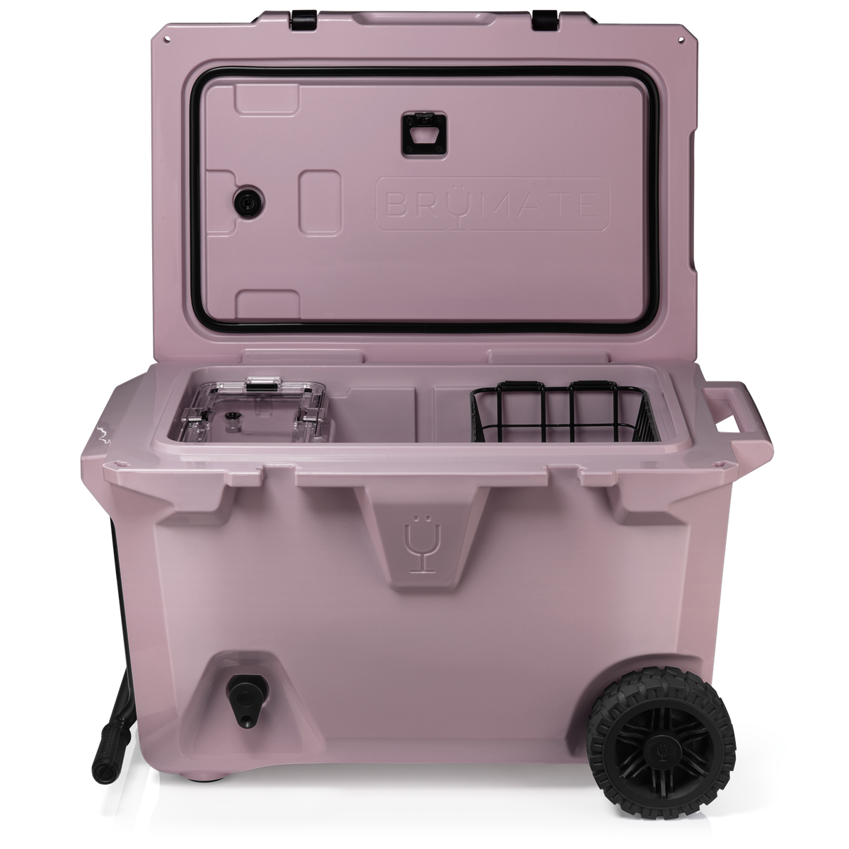 Brutank 55 quart rolling cooler lilac dusk - US 21612