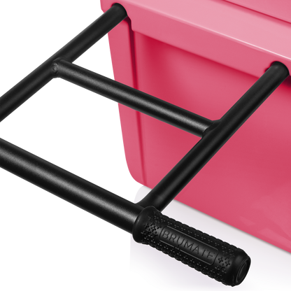Brutank 55 quart rolling cooler neon pink - US 71713