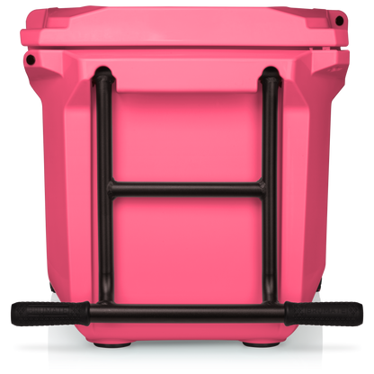 Brutank 55 quart rolling cooler neon pink - US 71713