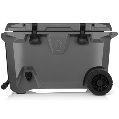 Brutank 55 quart rolling cooler charcoal - US 81643