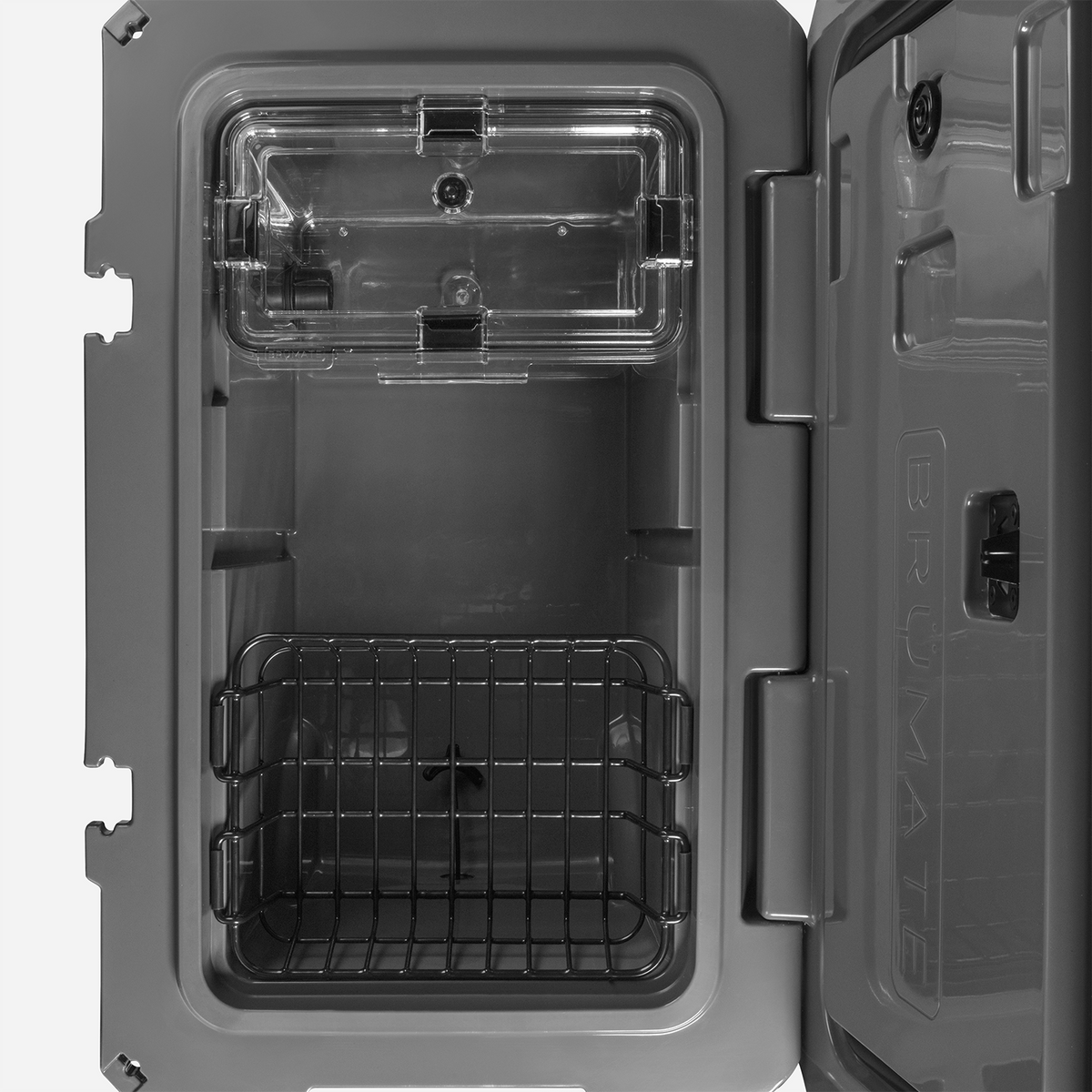 Brutank 55 quart rolling cooler charcoal - US 81643