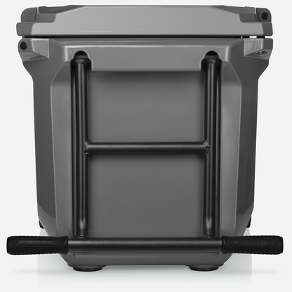 Brutank 55 quart rolling cooler charcoal - US 81643