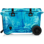 Brutank 55 quart rolling cooler ocean swirl - US 90116