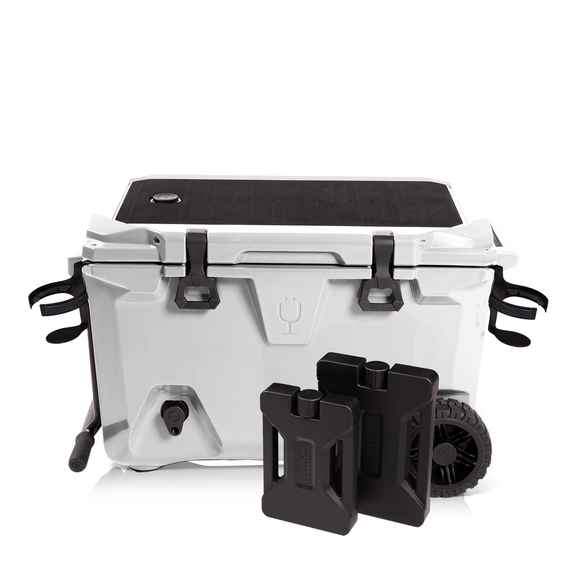 Brutank double drink holder bundle ice white - US 04610