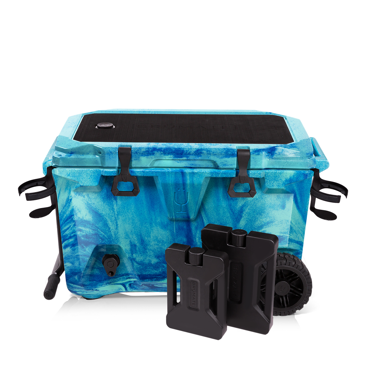 Brutank double drink holder bundle ocean swirl - US 12295