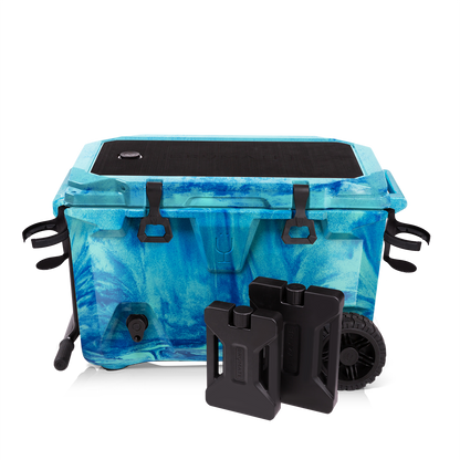 Brutank double drink holder bundle ocean swirl - US 12295