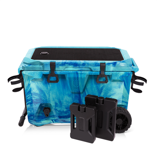 Brutank double drink holder bundle ocean swirl - US 12295