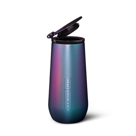 Champagne flute 12oz dark aura - US 33860