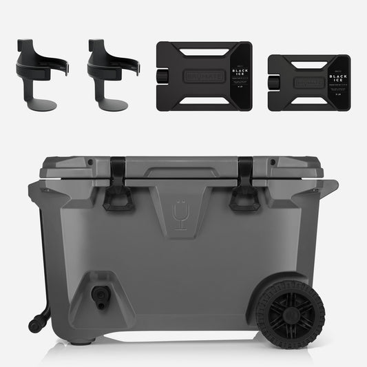 Brutank double drink holder bundle charcoal - US 45546