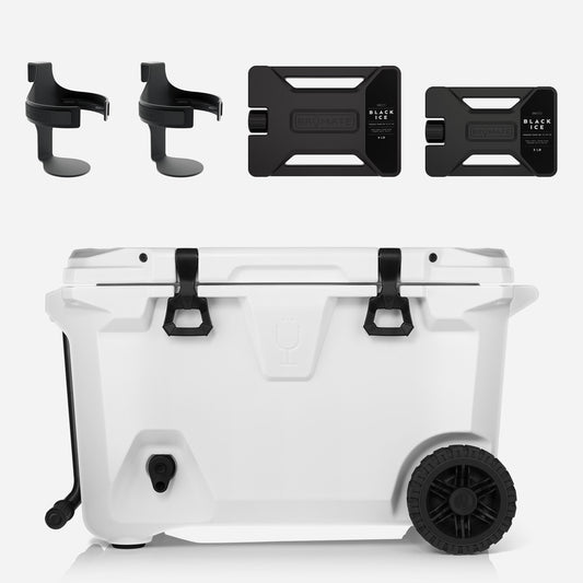 Brutank double drink holder bundle ice white - US 04610